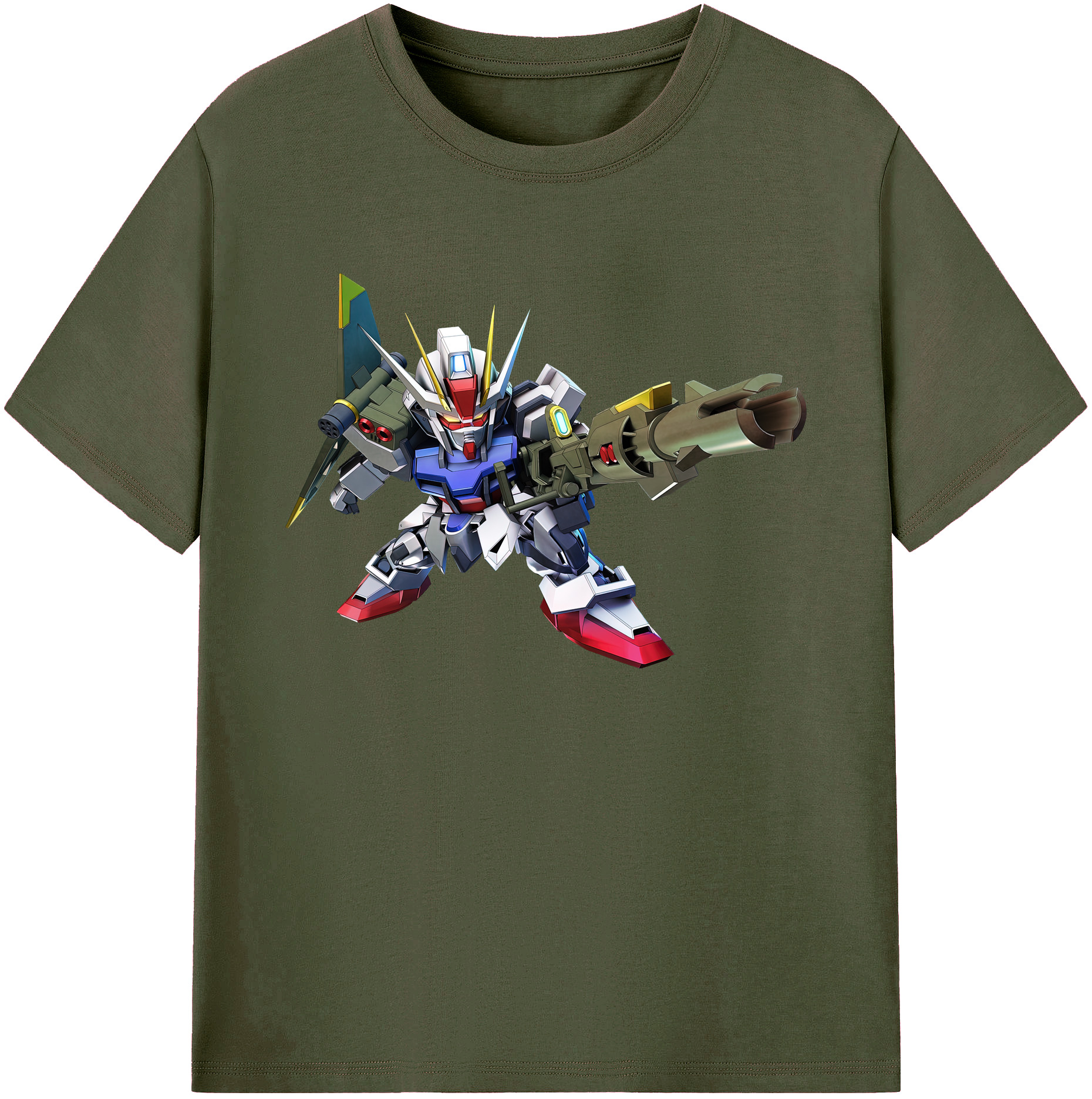 （画像用） 機動戦士ガンダム Mobile Suit Gundam 綿100％ メンズ半袖Tシャツ｜肌触りやわらか＆通気性